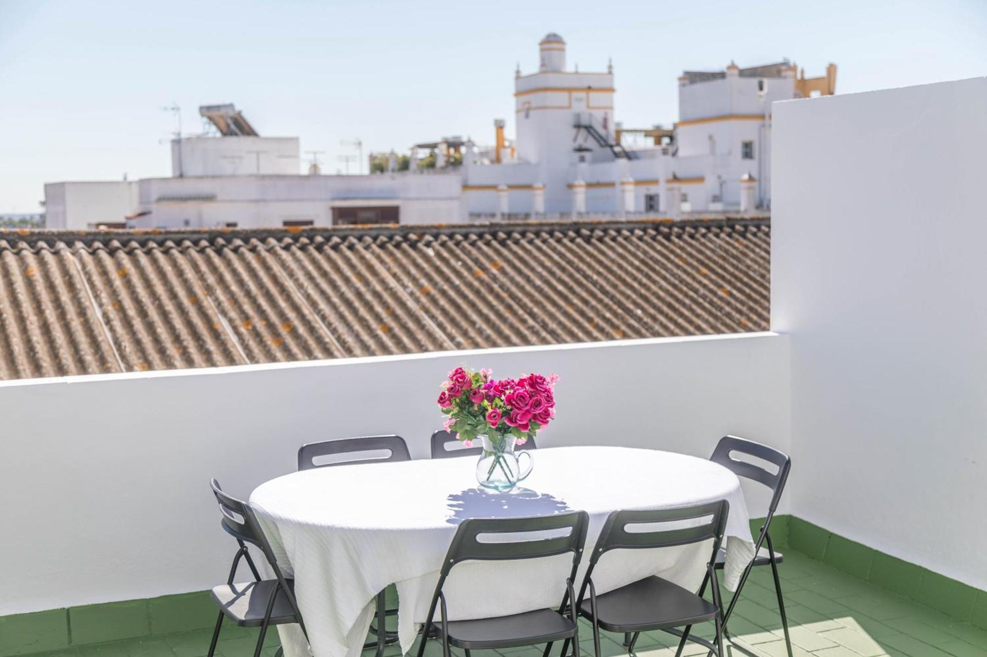 엘푸에르토데산타마리아 El Teatro Atico Con Terraza 아파트 외부 사진